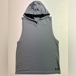 Men’s Under Armour heat gear sleeveless hoodie